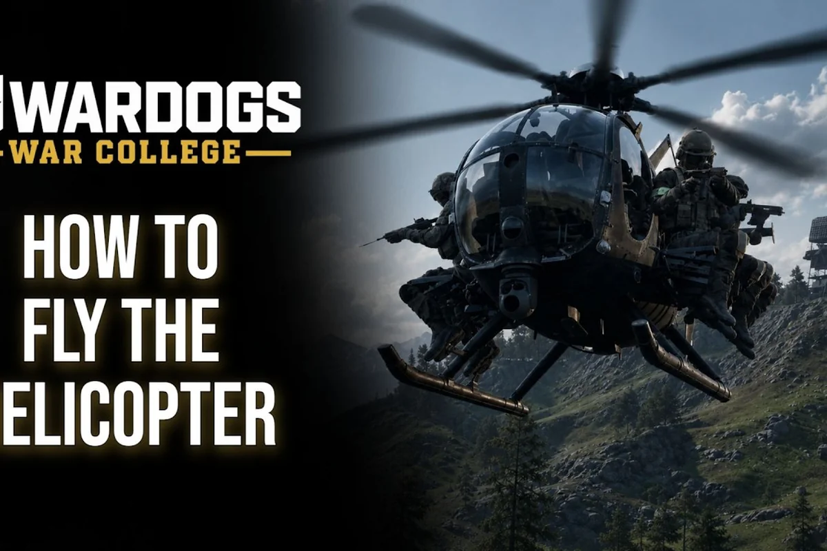 WARDOGS transport helicopter: fly and tank tactics